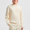 Moncler Jersey Punto Girocollo color Crema sku 542-002367 01 - Foto 1