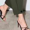 Christian Louboutin Sandalias Tacón Tatoosh color Negro sku 800-005328 01 - Foto 1