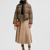 Moncler Falda Midi Gonna color Caramelo sku 750-001504 01 - Foto 1