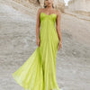 Maria Lucia Hohan Vestido Maxi Victoria color Verde Lima sku 732-001317 01 - Foto 1