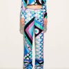 Pucci Pantalones Motivo Vivara color Azul sku 761-003516 01 - Foto 1