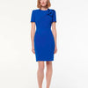 Roland Mouret Vestido Mini Volantes color Azul Cobalto sku 731-005921 01 - Foto 1