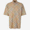 Burberry Camisa Motivo Cuadros color Crema sku 532-000509 01 - Foto 1