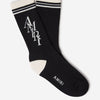 Amiri Calcetines Bicolor Logo color Negro sku 642-000487 01 - Foto 1