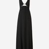 Rabanne Vestido Maxi Fluido color Negro sku 732-001306 01 - Foto 1