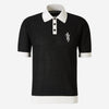 Amiri Polo Punto Waffle color Negro sku 552-001456 01 - Foto 1