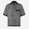 Amiri Camisa Seda Logo color Negro sku 532-000568 01 - Foto 1