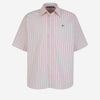 Acne Studios Face Camisa Algodón Rayas color Rosa Palo sku 532-000514 01 - Foto 1