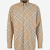 Burberry Camisa Motivo Cuadros color Crema sku 531-006135 01 - Foto 1