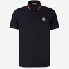 Moncler Polo Piqué Algodón color Azul Marino sku 552-001423 02 - Foto 1