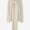 Jil Sander Abrigo Capa Punto color Crema sku 771-001503 01 - Foto 1