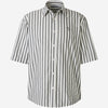 Acne Studios Camisa Motivo Rayas color Blanco y Negro sku 532-000531 01 - Foto 1