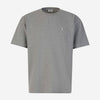 Saint Laurent Camiseta Piqué Logo color Gris Claro sku 553-003622 01 - Foto 1