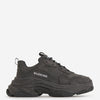 Balenciaga Sneakers Denim Triple S color Negro sku 806-000303 01 - Foto 1