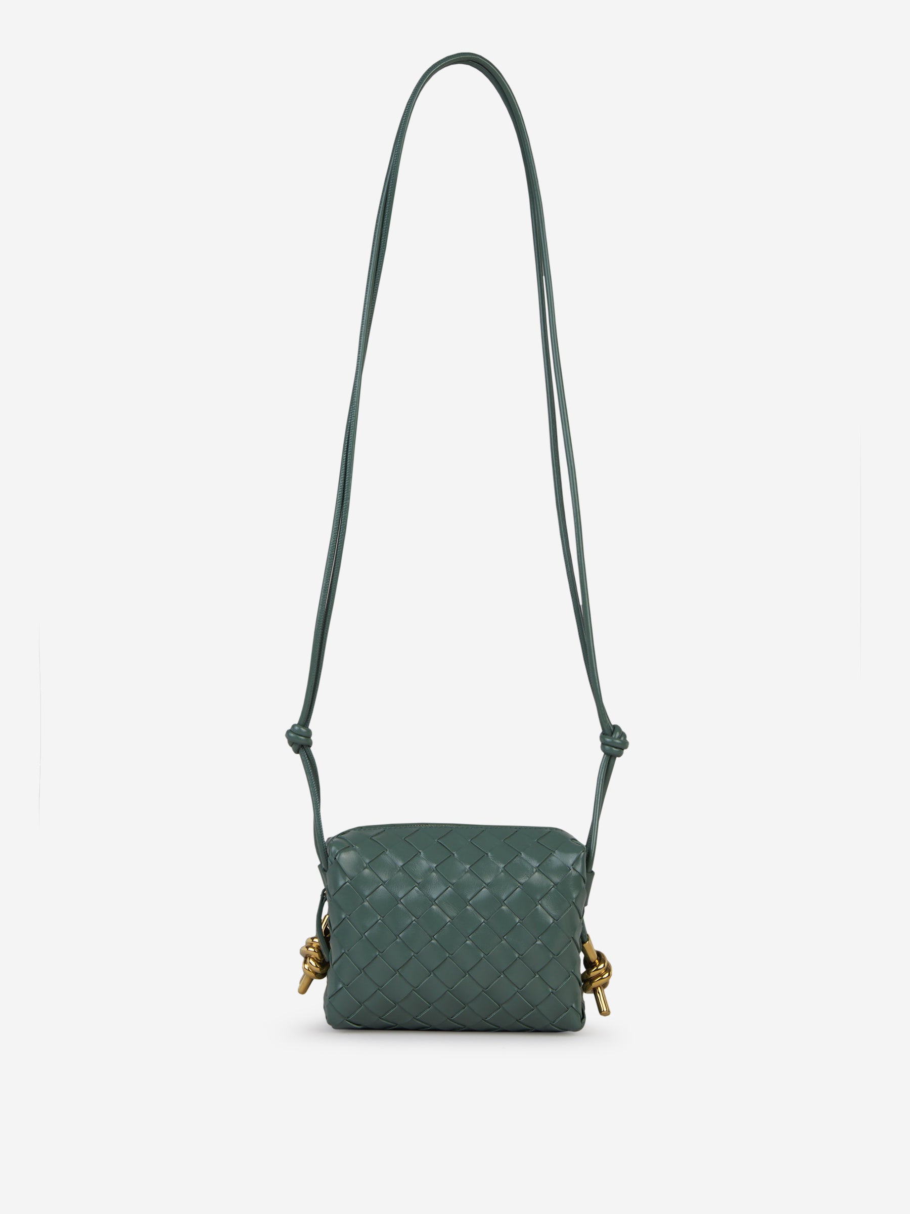 Bottega Veneta Bolso Mini Cámara Loop color Verde Oscuro sku 810-007386 02 - Foto 1