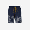 Rhude Bermudas Sport Logo color Azul Marino sku 523-000894 00 - Foto 1