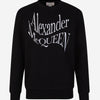 Alexander McQueen Sudadera Bordado Algodón color Negro sku 542-002331 01 - Foto 1