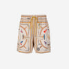 Rhude Bermudas Nautica Seda color Crema sku 523-000957 00 - Foto 1