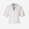 Peserico Camisa Corta Lino color Crema sku 701-002034 01 - Foto 1