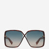 Tom Ford Gafas de Sol Rectangulares Yvonne color Caramelo sku 860-001008 01 - Foto 1