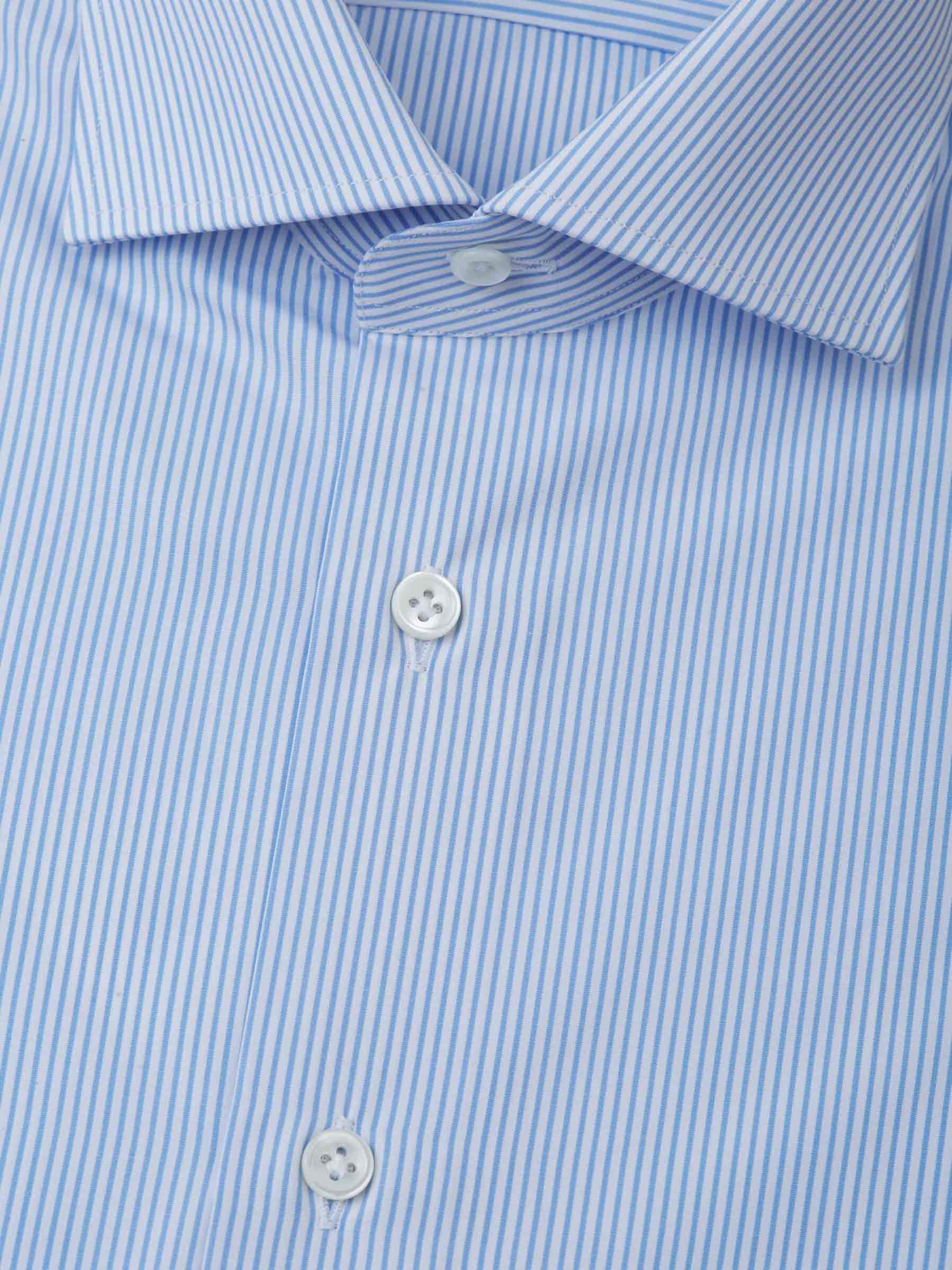 Santa Eulalia Camisa Rayas Finas color Azul Celeste sku 401-002971 01 - Foto 2