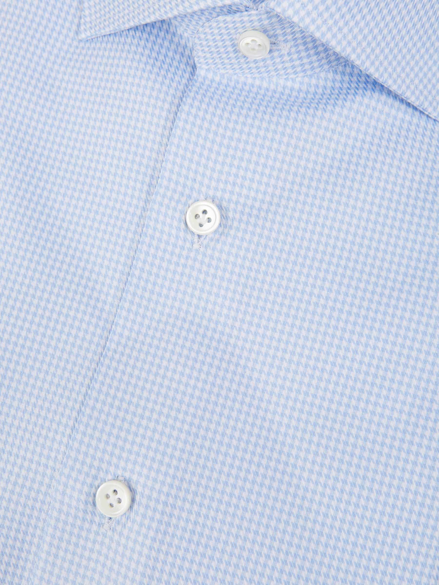 Santa Eulalia Camisa Pata De Gallo color Azul Celeste sku 401-003047 01 - Foto 2