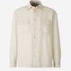 John Elliott Camisa Denim Princeton Work color Crema sku 531-006173 01 - Foto 1