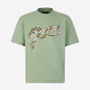 Amiri Camiseta Logo Algodón color Verde Menta sku 553-003620 01 - Foto 1