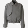 Jacquemus Chaqueta Bomber color Gris Antracita sku 512-002199 01 - Foto 1