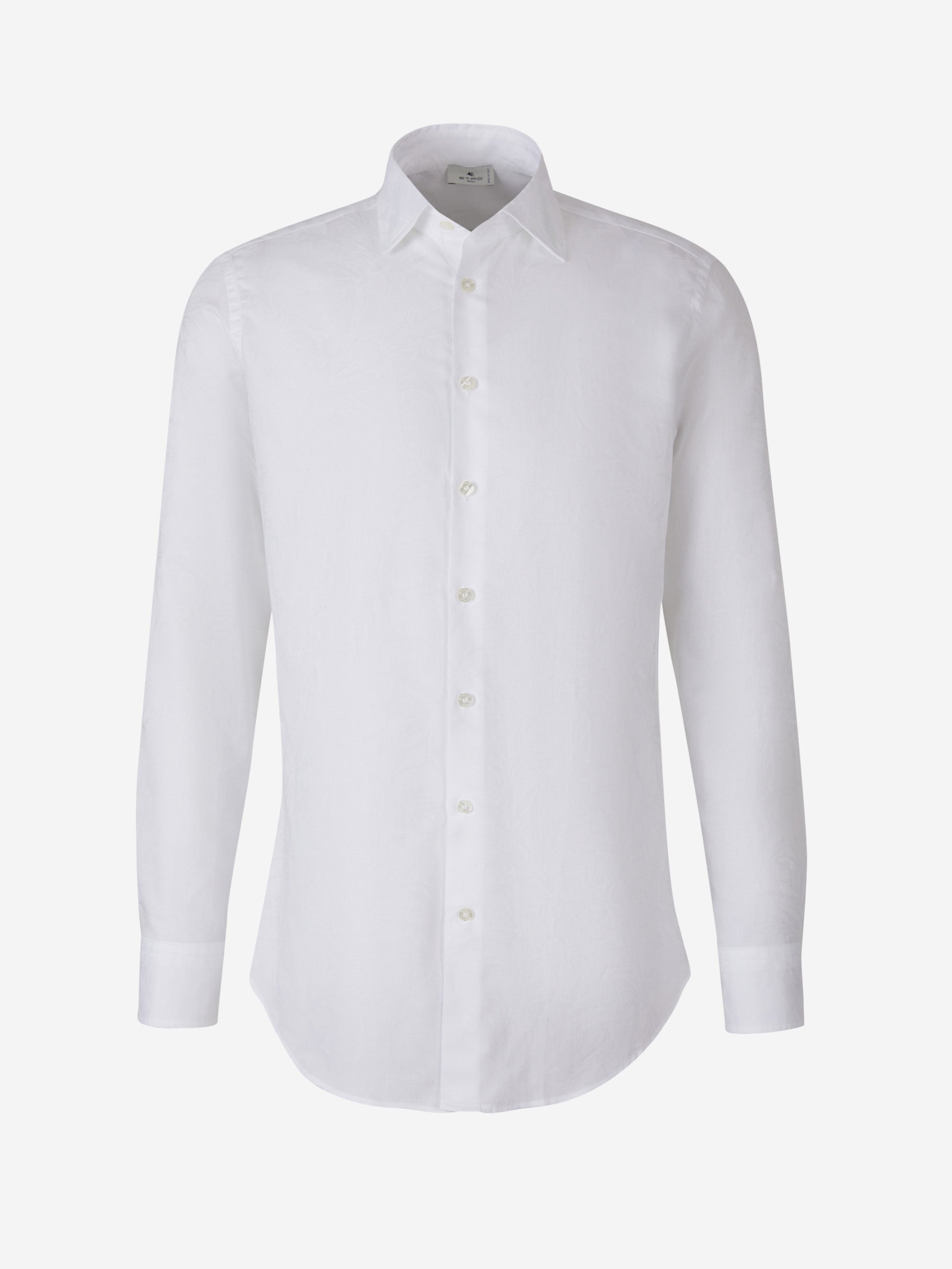 Etro Camisa Jacquard Algodón color Blanco sku 531-005978 02 - Foto 5