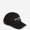 Balmain Gorra Algodón Logo color Negro sku 695-001384 01 - Foto 1