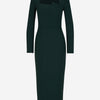 Roland Mouret Vestido Midi Ajustado color Verde Oscuro sku 721-000170 01 - Foto 1