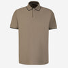 Loro Piana Polo Piqué Algodón color Topo sku 552-001417 02 - Foto 1