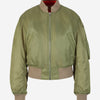 Victoria Beckham Chaqueta Bomber Bolsillos color Verde Militar sku 772-001293 01 - Foto 1