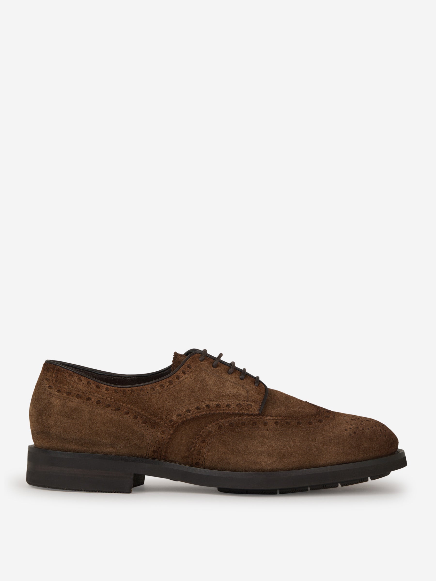 Santoni Zapatos Derby Brogue color Marrón sku 611-004265 01 - Foto 1