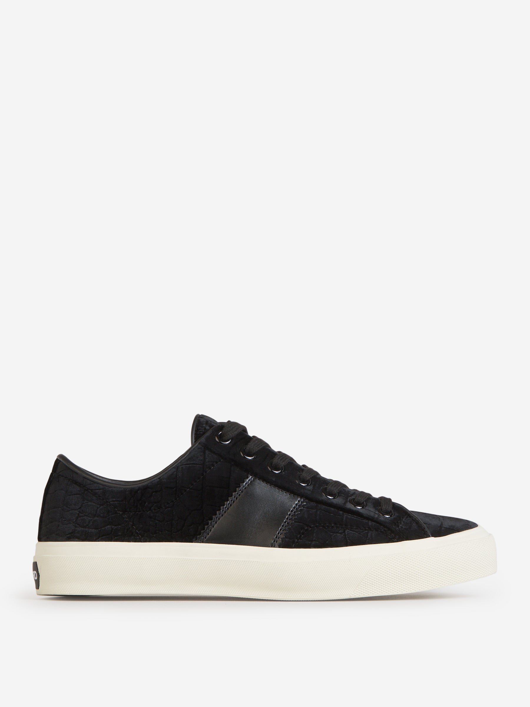 Tom Ford Sneakers Cambridge Terciopelo color Negro sku 616-002388 01 - Foto 1