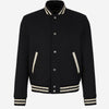 Saint Laurent Chaqueta Bomber Teddy color Negro sku 512-002196 01 - Foto 1