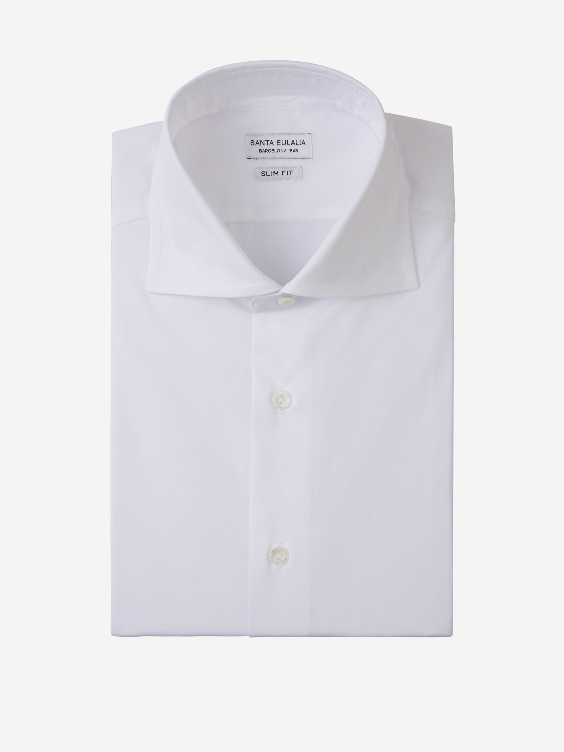 Santa Eulalia Camisa Formal Classic Fit color Blanco sku 401-003117 01 - Foto 1