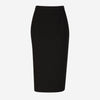 Roland Mouret Falda Midi Lisa color Negro sku 750-001421 01 - Foto 1