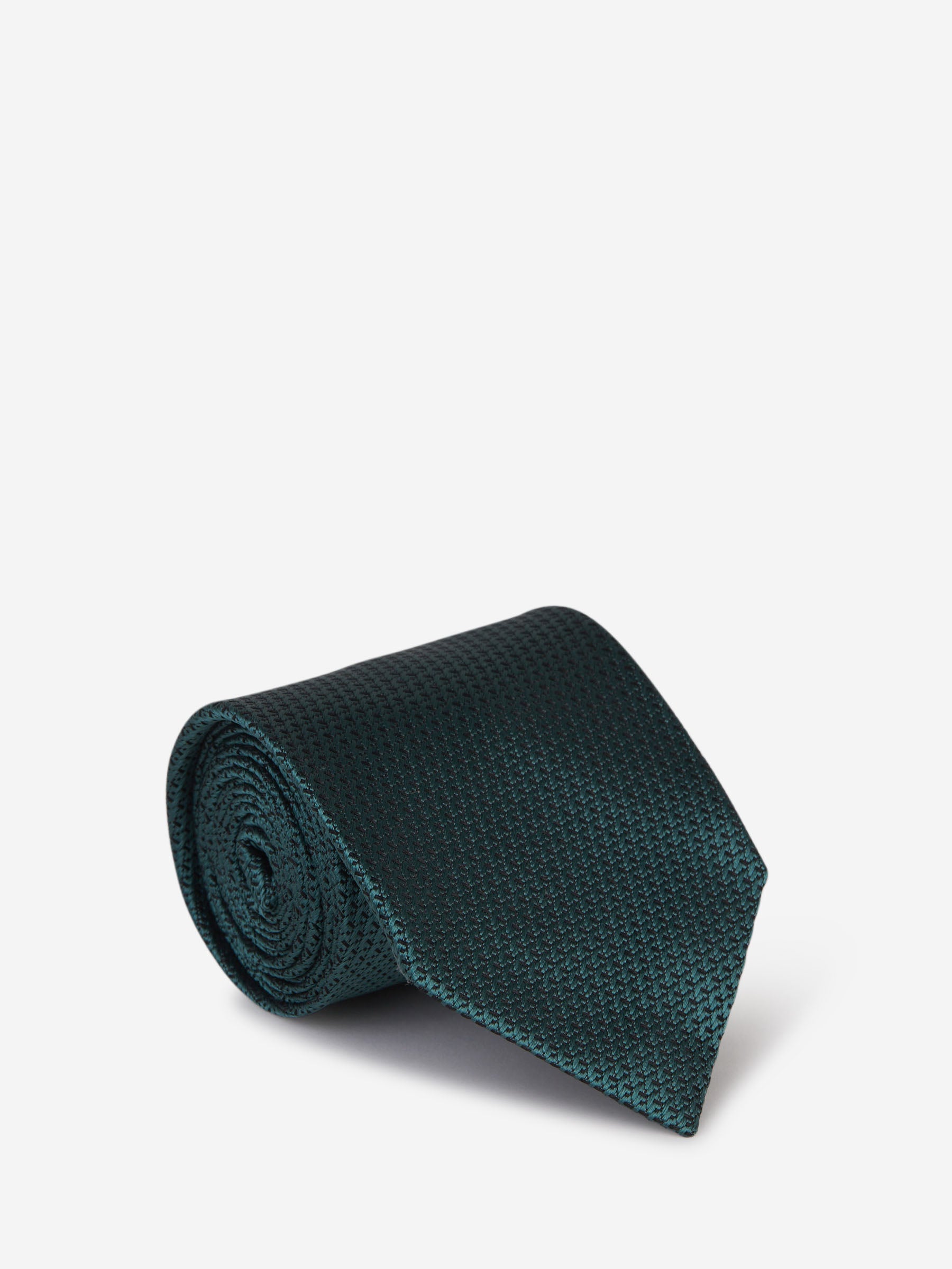 Tom Ford Corbata Texturizada Seda color Verde Oscuro sku 601-001441 02 - Foto 1