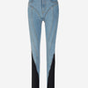 Mugler Jeans Detalle Posterior color Azul Denim sku 761-003483 01 - Foto 1