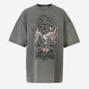 Acne Studios Camiseta Estampada Algodón color Gris Piedra sku 782-001566 01 - Foto 1