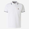 Moncler Polo Piqué Logo color Blanco sku 552-001424 01 - Foto 1