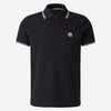 Moncler Polo Piqué Logo color Azul Marino sku 552-001424 02 - Foto 1