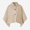 Max Mara Gabardina Corta Poncho color Beige sku 773-000212 01 - Foto 1