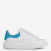 Alexander McQueen Sneakers Larry Piel color Azul sku 616-002657 01 - Foto 1