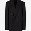 Balenciaga Blazer Liso Lana color Negro sku 741-002086 01 - Foto 1