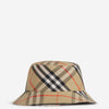 Burberry Sombrero Pescador Motivo Cuadros color Beige sku 695-001491 01 - Foto 1