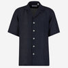 Lardini Camisa Lino Botones color Azul Noche sku 532-000517 02 - Foto 1