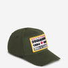 Dsquared2 Gorra Parche Algodón color Verde Oscuro sku 695-001427 01 - Foto 1